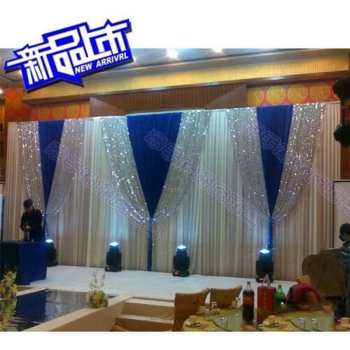 3m*6m wedding supplies wedding Sequins stage curtain Wedding Backdrop Mariage decoration Compound stage background