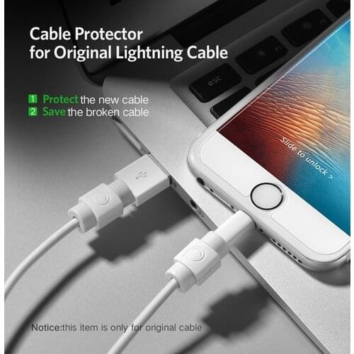 6pcs/pack Cord Saver Cable Protectors For iPhone Charging Cable USB
