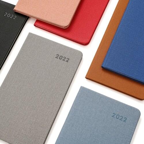 Agenda 2022 Notebook Planner Defter Cuadernos Y Monthly Libretas Paper Zeszyt Portable Diary Crusty Kawaii Office A6 Notebooks