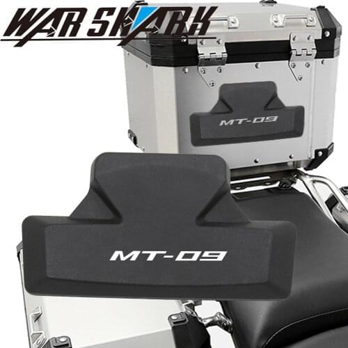 For YAMAHA MT-09/Tracer MT09 Rubber Motorcycle Trunk Topbox Fixed Backrest Top Case Back Cushion