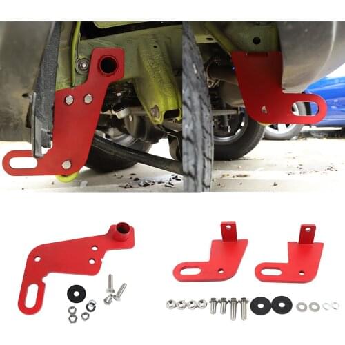 Car Front Rear Bumper Trailer Towing Hook Kit for Suzuki Jimny 2019 2020 2021 JB64 JB74 Car External Accessory Styling Red Iron