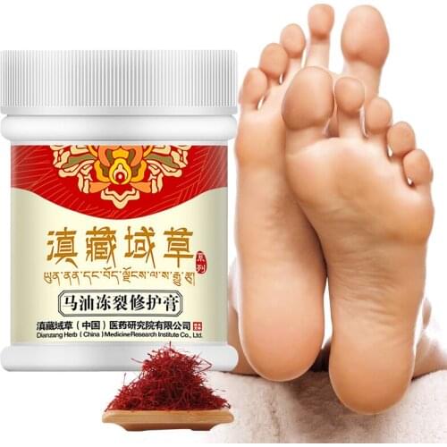Horse Oil Hand Foot Heel Cream Set Repair Anti Dry Crack Creams Anti-Aging Winter Fissures Heal Ointment Nourishing Skin Care