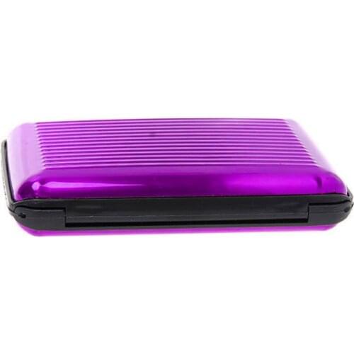 Wallet Business ID Credit Card Case Holder Anti RFID Scanning Card Holders for Men Women SEC88