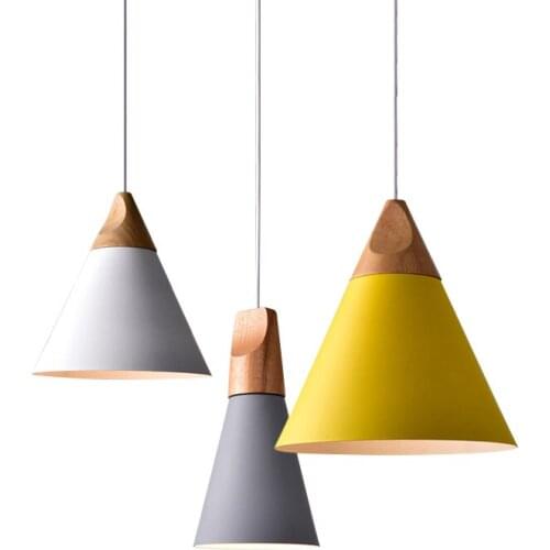 Northern Europe makaron bedroom color solid wood restaurant bar dining-table Chandelier