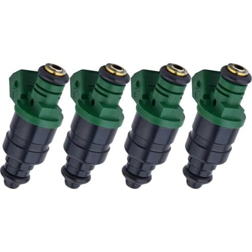 Set Of 4 Fuel Injector 037906031AA For VW Golf Mk3 Mk4 Audi A3 Seat Skoda 1.6L
