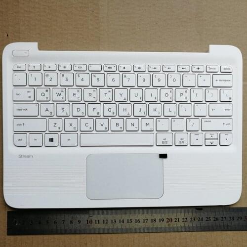 Korean KR layout new laptop keyboard with touchpad palmrest for HP Stream 11-Y 11-Y010WM