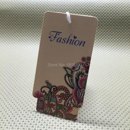 Custom shape cutting tags/round clothing paper hang tag/garment tags printing/clothing printed label/clothing woven labels brand