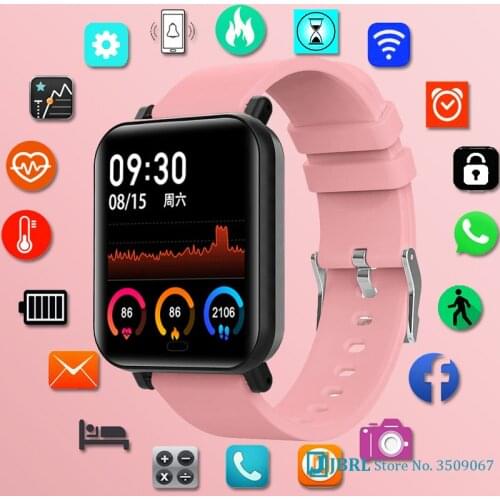 Sport Silicone Smart Watch Women Men Smartwatch Fitness Bracelet For Android iOS Electronics Smart Clock Waterproof Smart-Watch