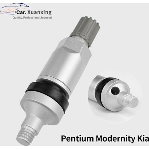 TPMS-10 Tire Valve Tire pressure sensor Valves For Pentium Hyundai Kia Aluminum TPMS Tire Valves Replacement