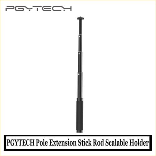 PGYTECH Pole Extension Stick Rod Scalable Holder for DJI OSMO M3/Pocket Gimbal Action Camera Zhiyun S-4 Stabilizer Accessories