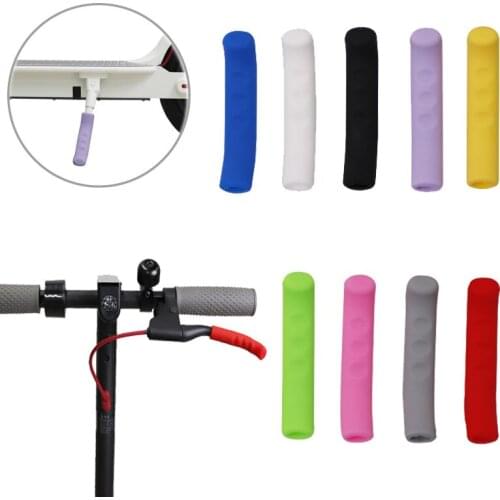 1 Pair Universal Silicone Brake Handle Lever Cover For Xiaomi Mijia M365 Electric Scooter Brake Handle Protection Covers Parts