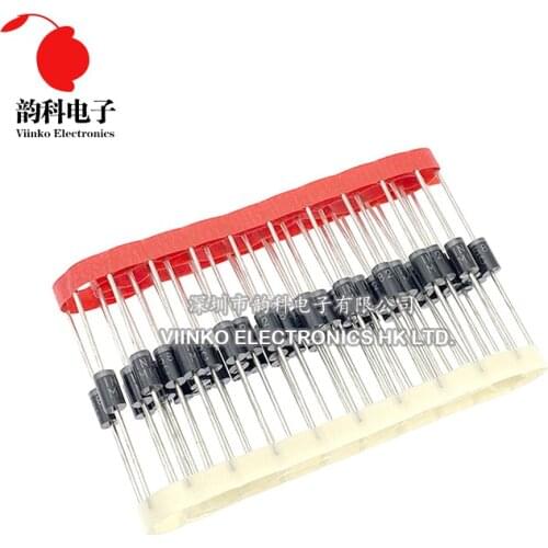 1 full pack Rectifier Diode 1N5408 1N5404 1N5401 1N5822 1N5818 UF5408 UF5402 6A10 10A10 DO-27