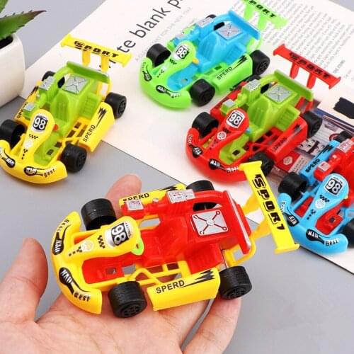 10PCS 10CM Pull Back Car Kids Birthday Party Favor Souvenir Baby Shower Favor Small Gift Cute Giveaway Pinata Fillers