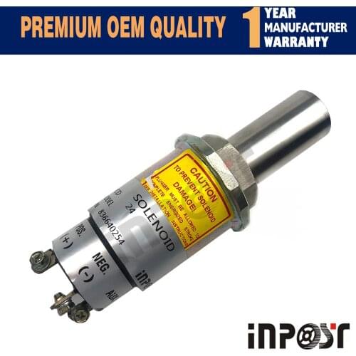 24V Fuel Shutdown Solenoid Valve For Woodward Diesel Engine 5036569/1751S-24V/836640254