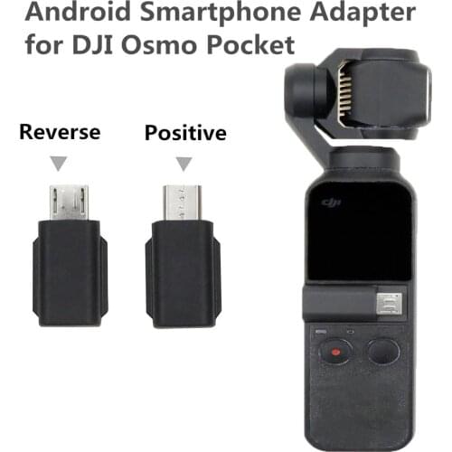 For DJI Osmo Pocket 2 Smartphone Adapter Micro USB ( Android ) TYPE-C IOS For OSMO Pocket Handheld Gimbal Accessiories