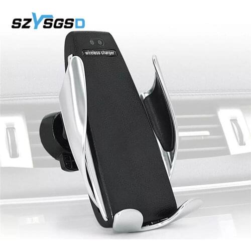 Car Wireless Charger Gravity Car Mount for Huawei P30Pro Car Phone Holder for iPhone for Samsung S20 S10 S9 Car Charger Wireless