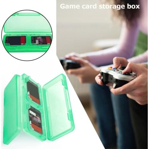 4 in 1 Game Card Case Holder Dustproof Hard Plastic Game Memory Cards Storage for Nintend Switch NS Storage Box