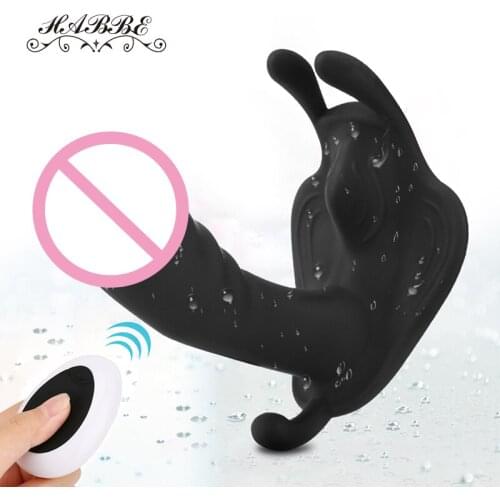 Wear Dildo Vibrator For Women Orgasm Masturbator G Spot Clit Stimulate Remote Control Panties Wireless Vibrators Adult Sex Toys