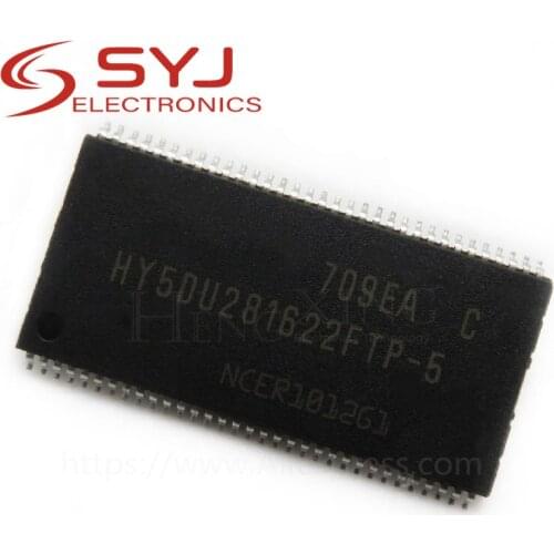 1pcs/lot HY5DU281622FTP-5 HY5DU281622FT HY5DU281622F HY5DU281622 TSOP-66 In Stock