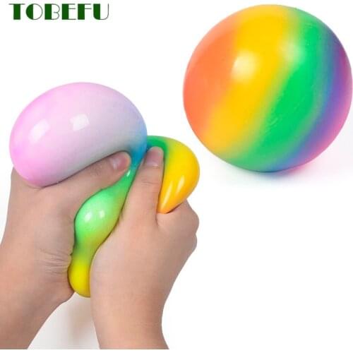 TOBEFU Fidget Toy Squishy toy Creative Colorful Vent Ball Decompression Toy Men And Women juguetes Figet Toy Stress Toys