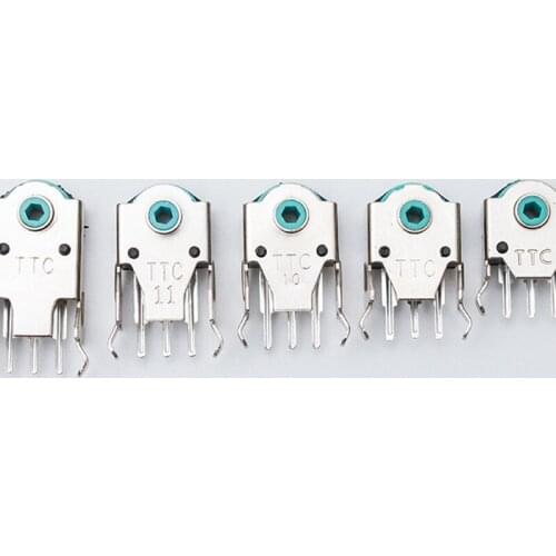 2pcs TTC encoder for logitech G403 G603 G703 9mm green core mouse wheel encoder