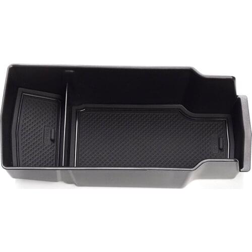 For Peugeot 2008 P24 2020 2021 Car Central Armrest Storage Box Center Console Flocking Organizer Containers Holder Accessories