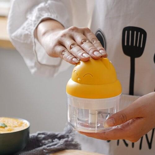 Mini Wireless Electric Garlic Masher Household Grinder Fruit and Vegetable Processor Meat Grinder Kitchen Grinder