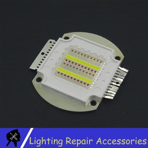 High Power 200W 4in1 5in1 6in1 RGBWAUV LED COB Beads Chip COB Audience Light Floodlight Lamps LED COB Chips Stage Light