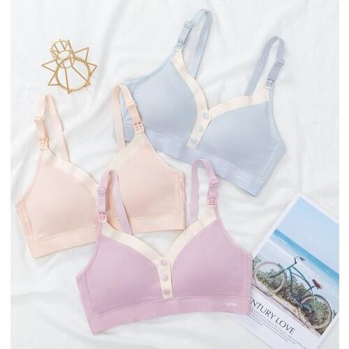 New Nursing Bras for Underwear Pregnancy Clothes Breastfeeding feeding Bra soutien gorge allaitement Maternity Brassiere