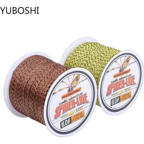 YUBOSHI New 100M Carp Fishing Braid Line 10/15/18/20/25/28/30/33/35/40/50/60 Making Sinking Braided Line Fishing Accessories