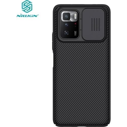 Redmi Note 10 Pro 5G Cover Nillkin Slide Camera Protection Case for Xiaomi Redmi Note10 Pro 5G Casing