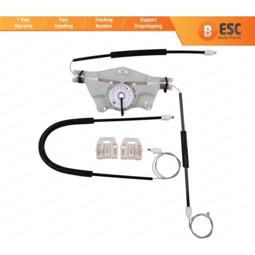 ESC Auto Parts EWR401 Electrical Power Window Regulator Repair Kit Front Left Door for Skoda Fabia MK1 1999-2006 Fast Shipment
