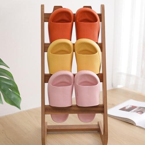 Women Thick Platform Slippers Summer Fashion EVA Soft Sole Beach Slide Sandals Men Couples Indoor Bathroom Anti-Slip Shoes Home