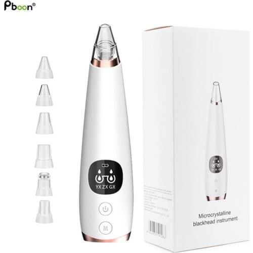Blackhead Remover Facial Deep Pore Cleaner Skin Care Tools Vacuum Suction Blackhead Machine