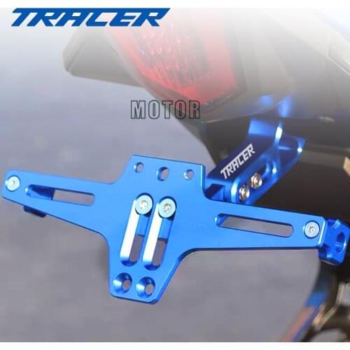 FOR YAMAHA Tracer900/GT Tracer 900 700 GT Tracer700 2016 2017 2018 2019 Motorcycle Adjustable Bracket Licence Plate Holder Frame