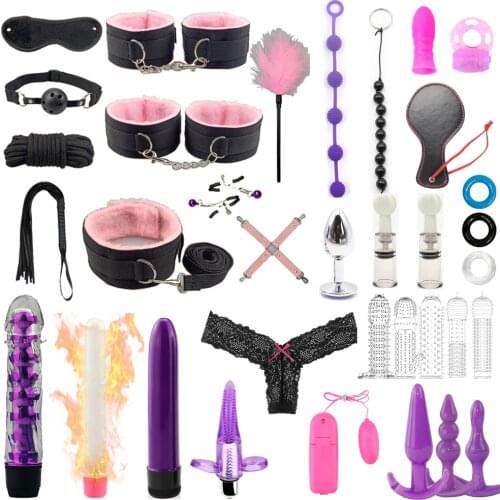 Adults Products Bdsm Sex Bondage Gear Exotic Accessories Sex Shop Handcuffs Sextoy Whip Adult Games Erotic Sex Toys for Adults