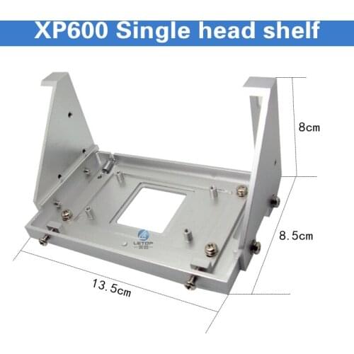 Xp600 single head shelf LETOP Aluminum for xp600 print head