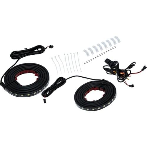 12V 2PCS for Dodge GMC 60" Truck LED Bar Light Cargo Work Lighting kit Strips for Chevy Ford