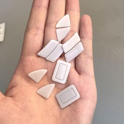 2Sets Mouse Skates Replacement Glide Feet Pads Tiger Gaming Mouse Feet Sticker for razer VIPER Ultimate Mouse White