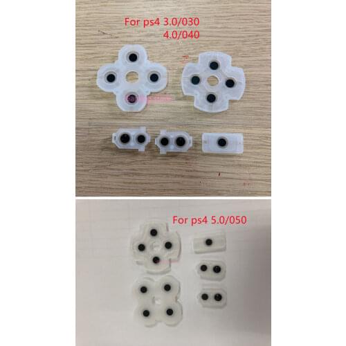 100sets for ps4 new type 3.0 4.0 controller gamepad rubber set jds 030 040 same