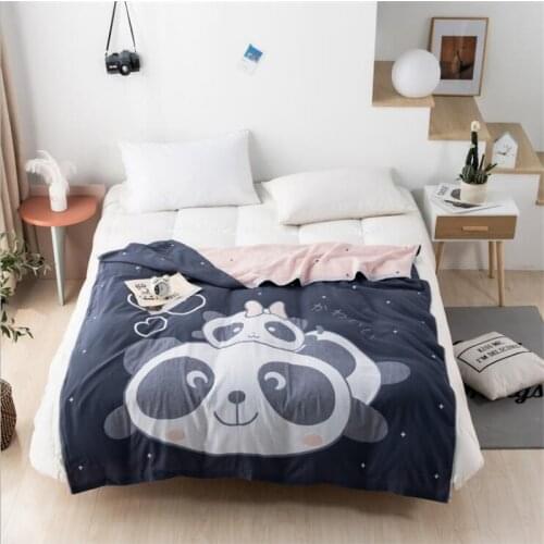 AB Version 6 Layers Muslin Cotton Blanket Baby Blankets Infant Kids Bedding Quilt Bedspread bed sheet 120x150cm 150x200cm