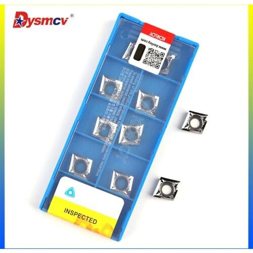 10pcs CCGT120404 AK H01 aluminum inserts carbide internal turning tool CCGT CNC lathe cutter inserts for aluminum copper