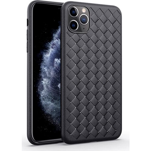 For iPhone 11 Pro Max Case Xs Max Xr X 10 8 7 Plus SE 2020 Cover Weave Soft Case Radiating Nice Touching Black Midnight Green