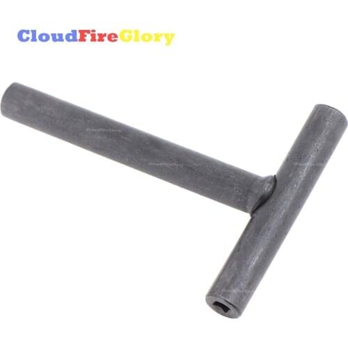 CloudFireGlory Motorcycle Engine Valve Screw Repair T-type Adjusting Spanner Square Hole Grey