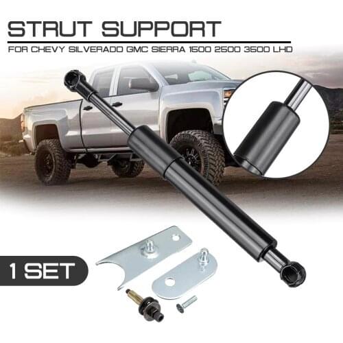 For Chevy Silverado GMC Sierra 1500 2500 3500 LHD Car Interior Rear Trunk Support Hydraulic Rod Strut Spring Bars Shock Bracket