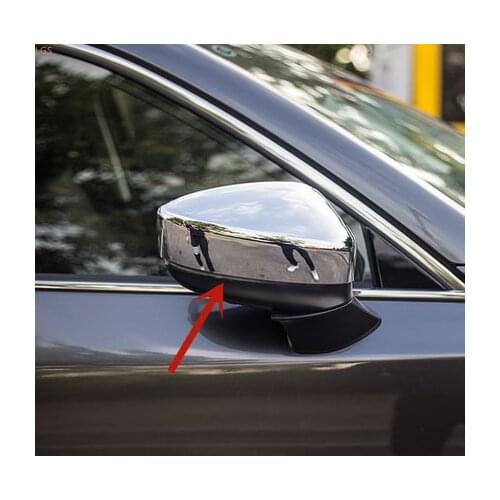 For Mazda CX-8 2018-2019 High-quality ABS Chrome rearview mirror decoration cover anti-rub protection car accessories