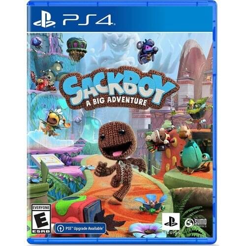 Sackboy A Big Adventure Playstation 4 Original PS4 Product DvD Game Video Gaming station Console Toys Nintendo switch Gameplay
