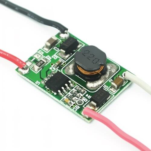 High efficiency boost LED power supply DC3-18V solar LED lamp drive power supply 7W supports PWM dimming