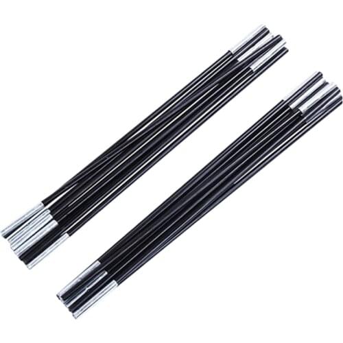 2Pcs Fiberglass Tent Pole Kit For Multiplayer Camping Tent Camping Accessories