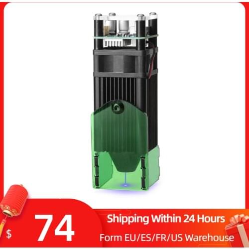 ATOMSTACK 20W/40W 450nm Laser Module Eye Protection Upgraded Fixed-focus Laser Head Compatible with ATOMSTACK CNC Laser Machine